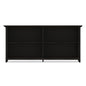 Amherst - Low 4 Shelf Bookcase