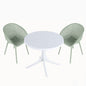 Modern Lounge Chair Set With Round Table