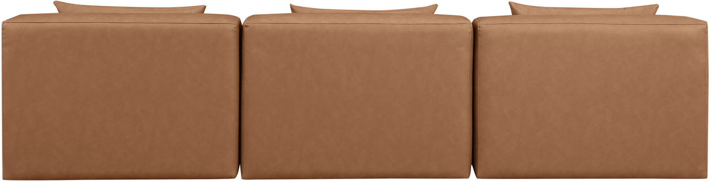Cube - Modular 3 Seat Armless Sofa