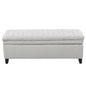 Juliana - Storage Ottoman With Birch Legs