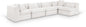 Stellar - 5 Piece Upholstered Modular Sectional