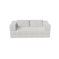 3 Seat Folding Floor Couch & King Size Bed Mattress