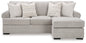 Eastonbridge - Sofa Chaise - Shadow