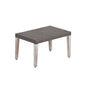 Savannah - Outdoor Wicker And Ottoman - Gray