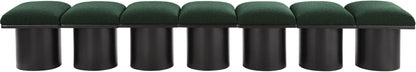 Pavilion - 7 Piece Modular Bench With Black Base