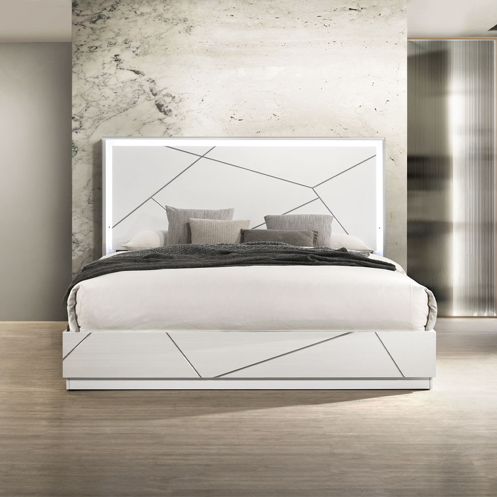 Esther - Bed With LED