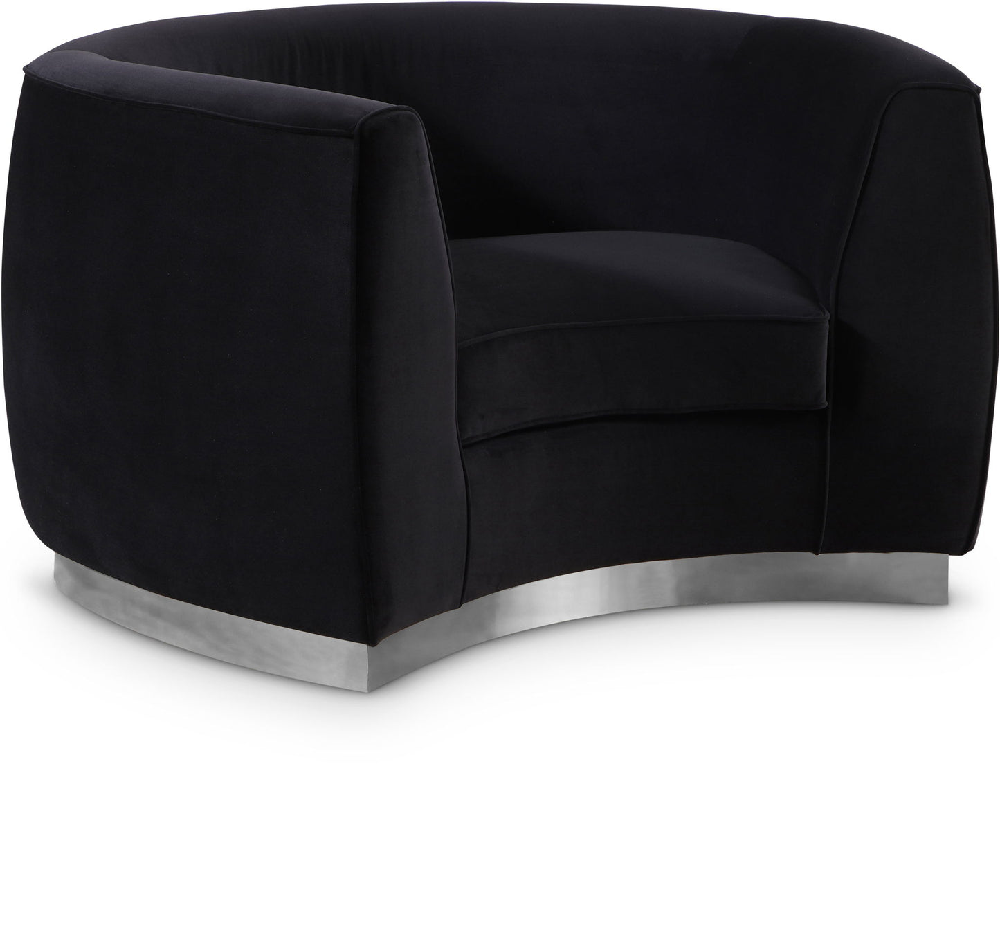 Julian - Chair with Chrome Base