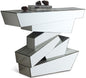 Jade - Console Table - Pearl Silver