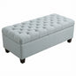 Storage Ottoman Bench With Safety Hinges
