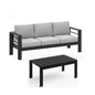 Outdoor Patio Set, All-Weather With Thick Cushions