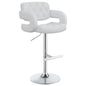 Adjustable Bar Stool With Upholstery