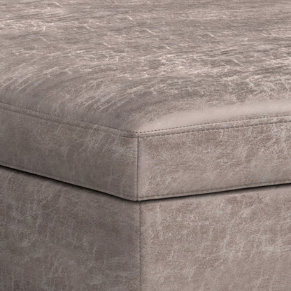 Owen - Multifunctional Square Coffee Table Storage Ottoman