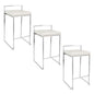 Fuji - Elegant Design Contemporary Stackable Counter Stool