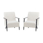 Modern Lounge Chair With Upholstery