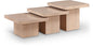Spencer - Oak Veneer 3 Piece Coffee Tabl