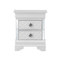 Accent Nightstand - Silver Champagne