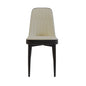 Modern Dining Chair With Cushions And Metal Legs