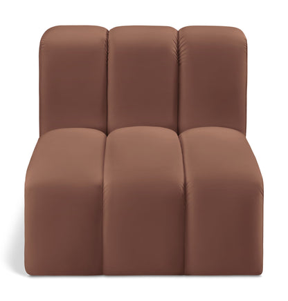 Arc - Faux Leather Straight Chair