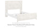 Gerridan - Queen Panel HDBD/Ftbd - White / Gray