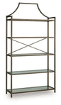 Bernonly - Bookcase - Antique Bronze Finish