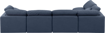 Indulge - Linen 5 Piece Modular Sectional