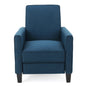 Upholstered Push Back Recliner Chair For Living Room