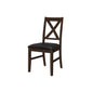 Dining Chair Side, Upholstered For Dining Room, Transitional (Set of 2)
