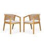 Patio Dining Chair (Set of 2) - Light Teak