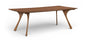 Glenwood - 86.75" Solid Wood And Walnut Veneer Dining Table - Brown