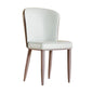 Dining Chair With Carbon Steel Legs, Comfortable Seating, (Set of 2) - White