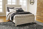 Bellaby - Queen Panel Rails - Whitewash