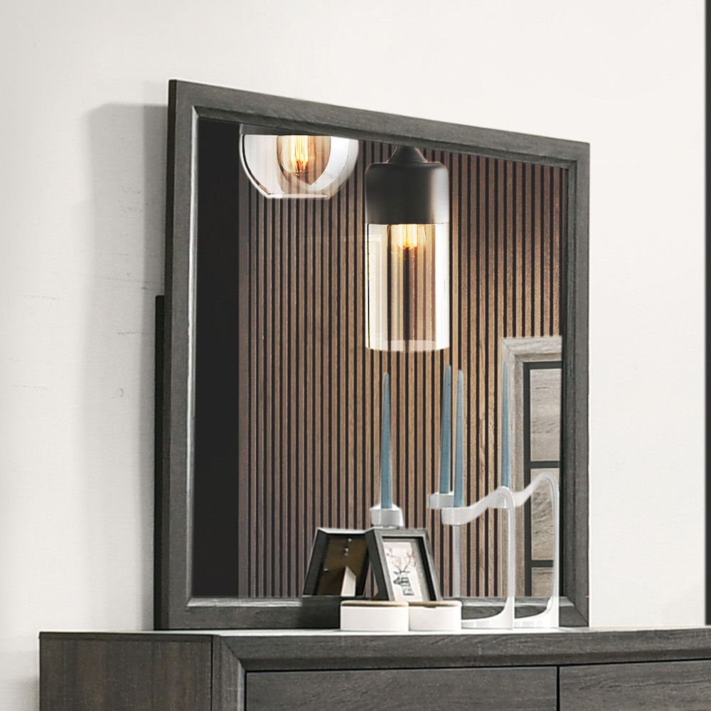 Valdemar - Mirror - Weathered Gray