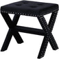 Upholstered Accent Bench With Nailhead Trim