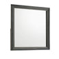 Colorado - Square Mirror (Dresser Not Included) - Charcoal