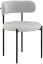 Beacon - Faux Leather Dining Chair With Black Legs (Set of 2)