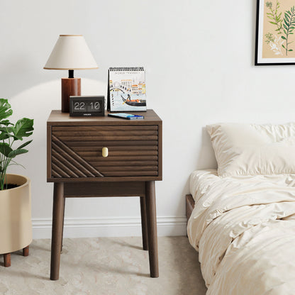 Medieval - Bedside Table - Walnut