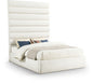 Adam - Boucle Fabric Bed With 89" Headboard