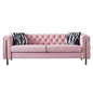 Chesterfield - Modern Tufted Living Room Sofa, 84.25''W Couch