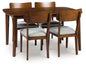 Tameride - Dining Room Table Set (Set of 5) - Brown