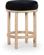 Monette - Counter Stool With Natural Base