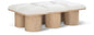 Pavilion - 6 Piece Modular Bench With Natural Base