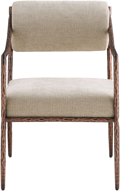 Bastille - Upholstered Dining Arm Chair (Set of 2) - Bronze Frame