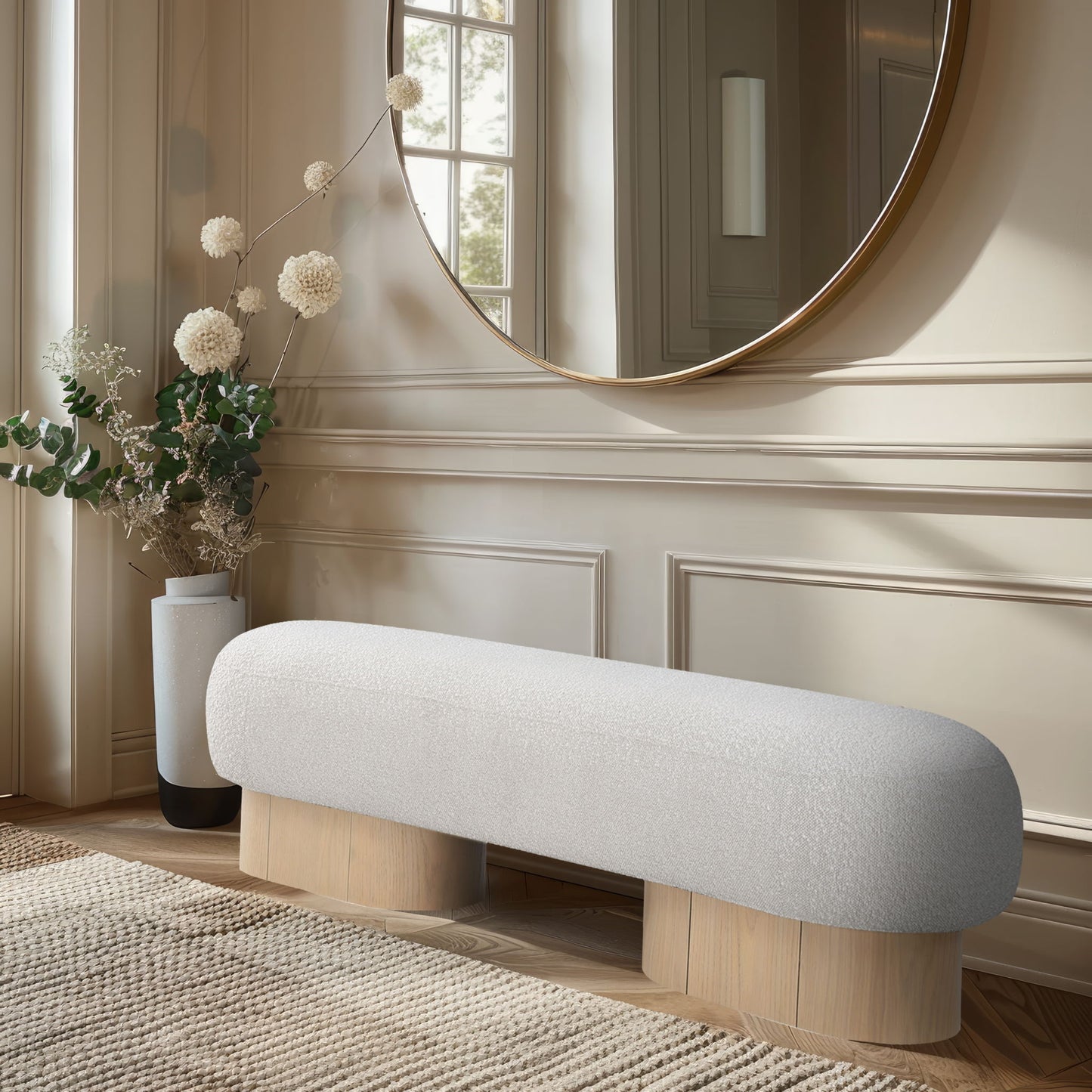 Robertson - Bench With Natural Base