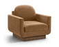 Diviento - Velvet Performance Fabric Upholstered Accent Chair