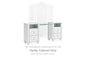 Kozlani - Vanity Cabinet - White