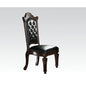 Vendome - Side Chair (Set of 2) - Synthetic Leather & Cherry
