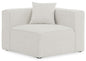 Cube - Linen Corner Chair