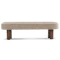 Chic Indoor Upholstered Dining Bench