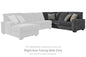 Tracling - RAF Sofa w/Corner Wedge - Slate