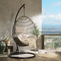 Vasant - Hanging Chair - Fabric & Wicker